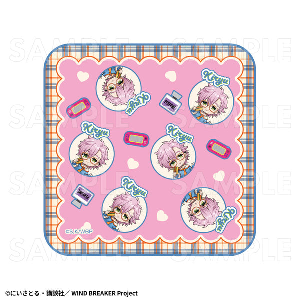 『WIND BREAKER』チェックセーラー ハンドタオル 桐生三輝