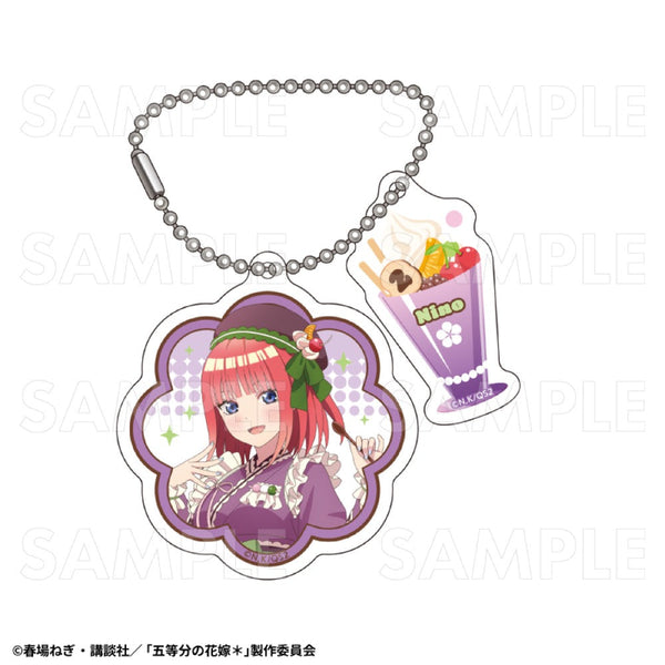 『五等分の花嫁*』和パフェドレスVer. 2連アクリルキーホルダー 中野二乃