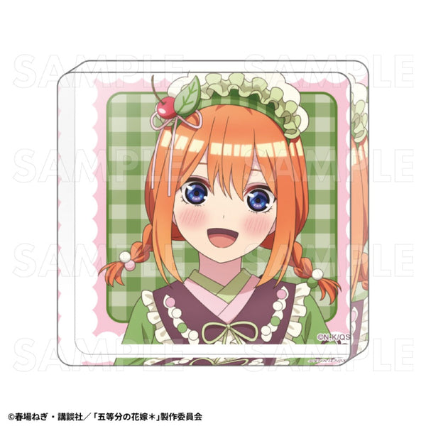 『五等分の花嫁*』和パフェドレスVer. アクリルミニブロック 中野四葉