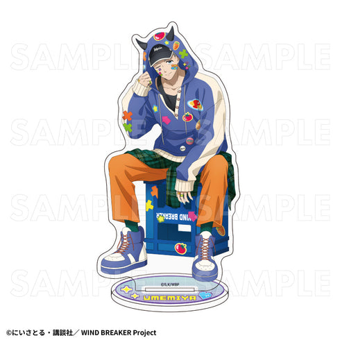 『WIND BREAKER』でびデコパーカー アクリルスタンド 梅宮一