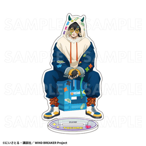 『WIND BREAKER』でびデコパーカー アクリルスタンド 十亀条