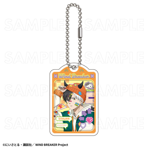 『WIND BREAKER』でびデコパーカー アクリルキーホルダー 桜遥