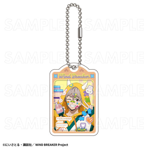 『WIND BREAKER』でびデコパーカー アクリルキーホルダー 兎耳山丁子