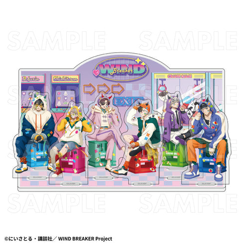 『WIND BREAKER』でびデコパーカー アクリルジオラマ
