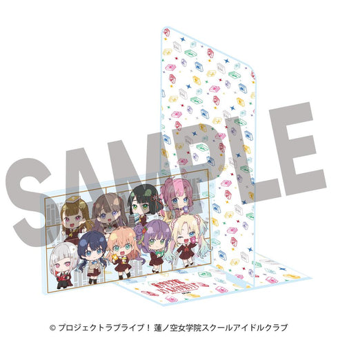 『ラブライブ!蓮ノ空女学院スクールアイドルクラブ×石川県立図書館』ブックエンド ミニキャラver