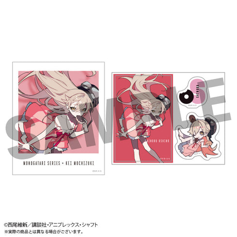 『〈物語〉シリーズ×望月けい』トレーディングフォト風カード&ステッカーセット全12種【BOX】