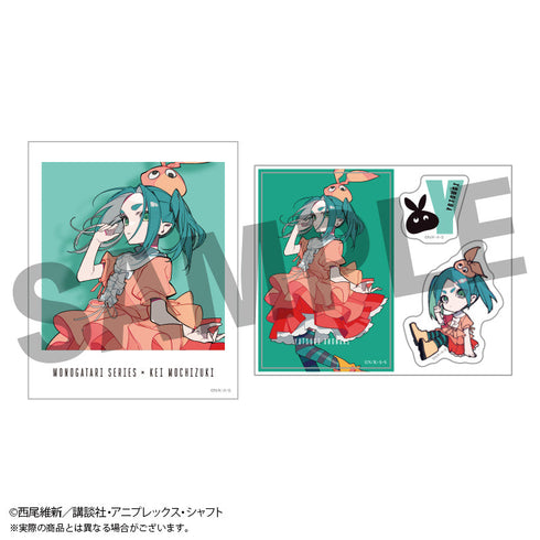 『〈物語〉シリーズ×望月けい』トレーディングフォト風カード&ステッカーセット全12種【BOX】