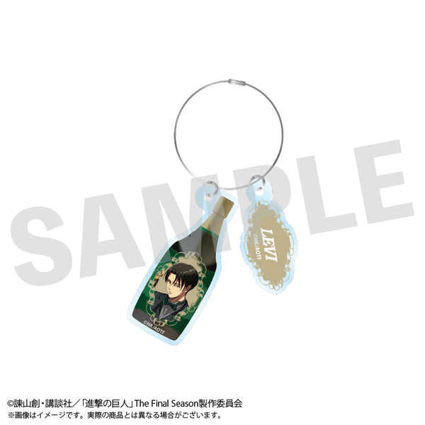 『進撃の巨人』ボトル風アクリルキーホルダー リヴァイ