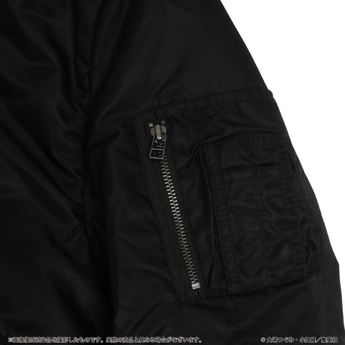 『死亡筆記本』背負死神的MA-1 龍克版 L尺寸