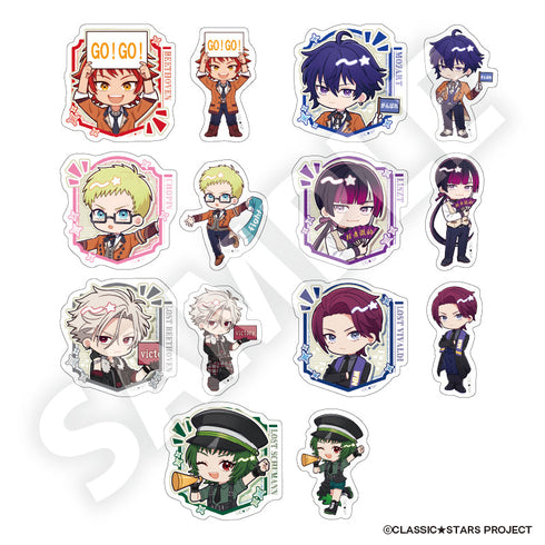 『クラシック★スターズ』トレーディングフレフレンズステッカー (1パック2枚入り)全14種【BOX】