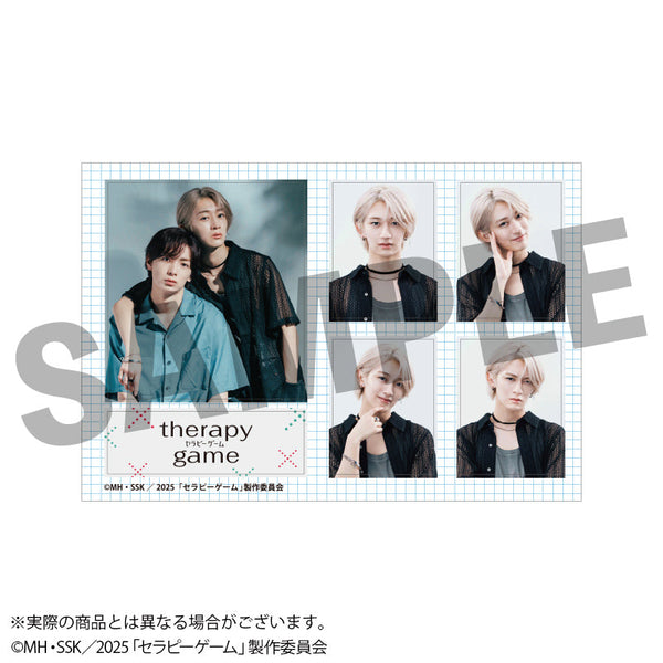 『セラピーゲーム』証明写真風ステッカー 三兎湊