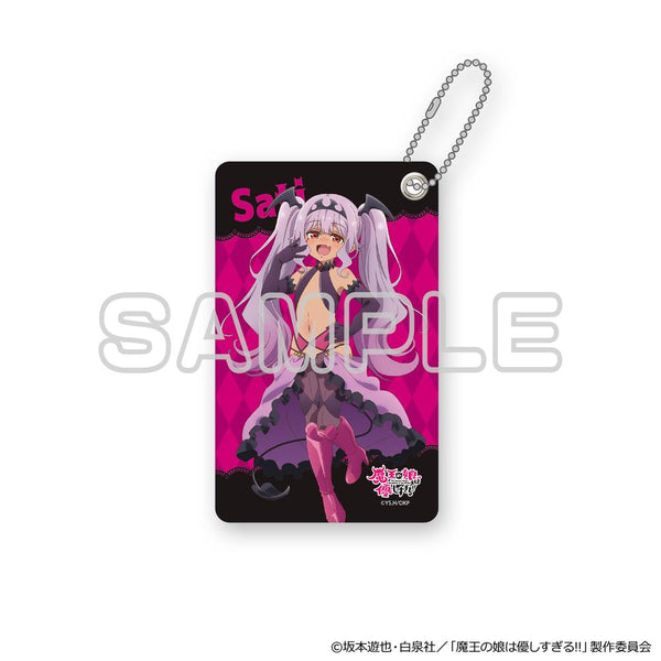 『魔王の娘は優しすぎる!!』レザーシングルパスケース サティ・描き下ろし AJ2603