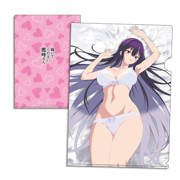 『履いてください、鷹峰さん』クリアファイルB