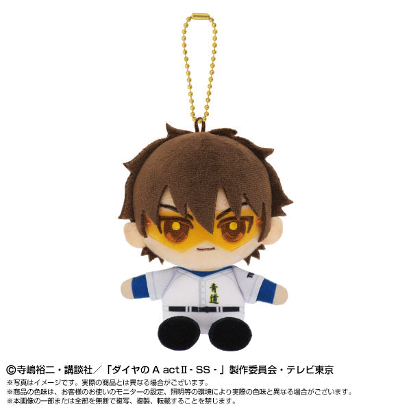 『ダイヤのA act II -Second Season-』Chibiぬいおすわりマスコット 御幸一也