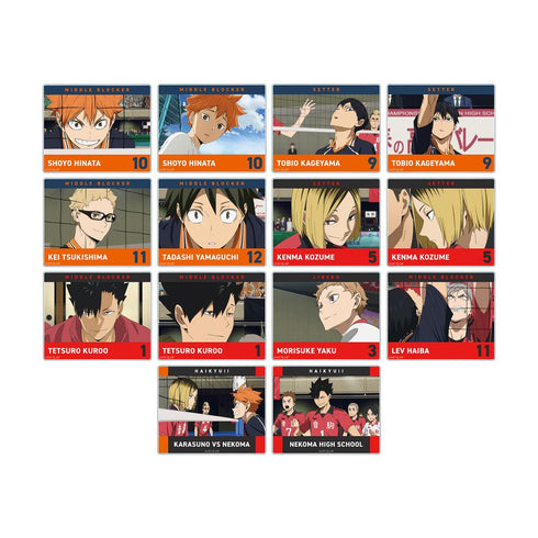 『ハイキュー!! ゴミ捨て場の決戦』トレーディング場面写アクリルカード(単位/BOX)【202506再販】
