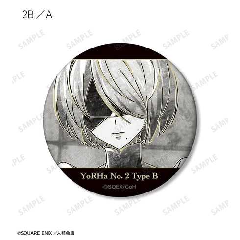 『NieR:Automata Ver1.1a』トレーディング Ani-Art BLACK LABEL マット缶バッジ(単位/BOX)【202602再販】