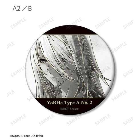 『NieR:Automata Ver1.1a』トレーディング Ani-Art BLACK LABEL マット缶バッジ(単位/BOX)【202602再販】