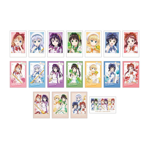 『ご注文はうさぎですか? BLOOM』描き下ろし お座りケーキver. トレーディングインスタントカメラ風イラストカード(単位/BOX)