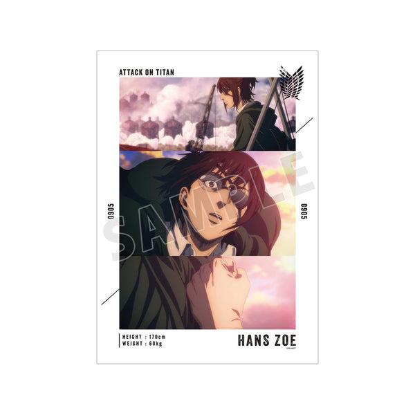 『進撃の巨人』ハンジ 場面写A3マット加工ポスター vol.3【202601再販】