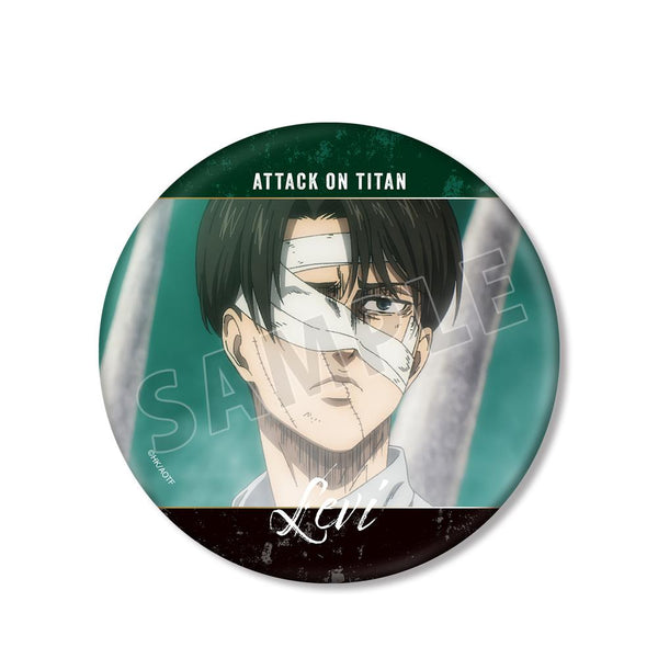 『進撃の巨人』リヴァイ 場面写BIG缶バッジ【202601再販】