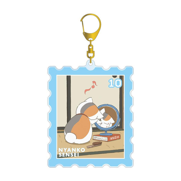 『夏目友人帳』描き下ろしイラスト 10時のニャンコ先生 ニャンコ先生の1日ver. BIGアクリルキーホルダー【202602再販】