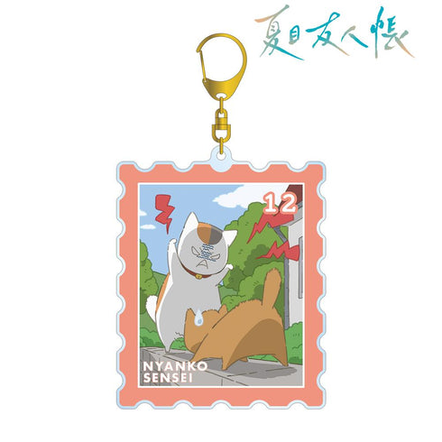 『夏目友人帳』描き下ろしイラスト 12時のニャンコ先生 ニャンコ先生の1日ver. BIGアクリルキーホルダー【202602再販】