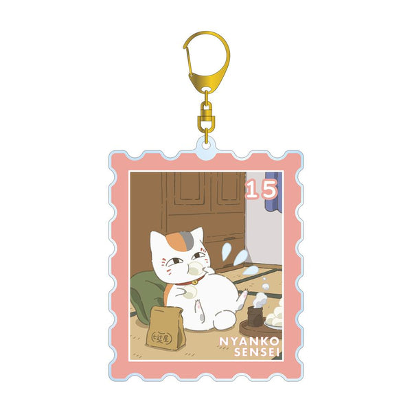 『夏目友人帳』描き下ろしイラスト 15時のニャンコ先生 ニャンコ先生の1日ver. BIGアクリルキーホルダー【202602再販】