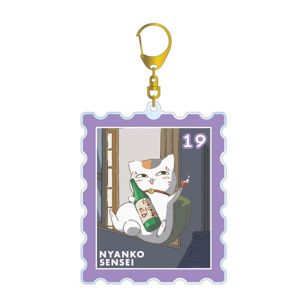 『夏目友人帳』描き下ろしイラスト 19時のニャンコ先生 ニャンコ先生の1日ver. BIGアクリルキーホルダー【202602再販】
