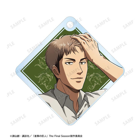 『進撃の巨人』描き下ろし ジャン リラックスver. 2連ワイヤーアクリルキーホルダー【202601再販】