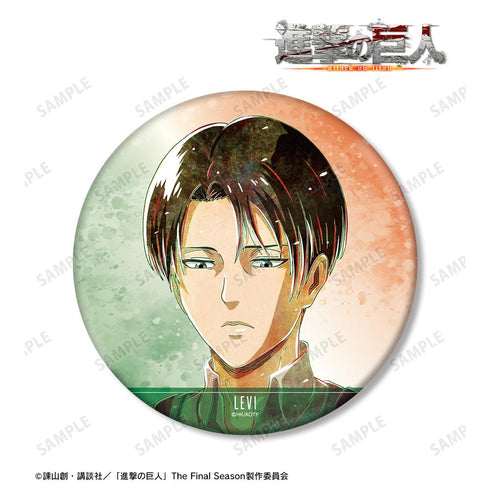 『進撃の巨人』リヴァイ Ani-Art 第2弾 BIG缶バッジ【202601再販】