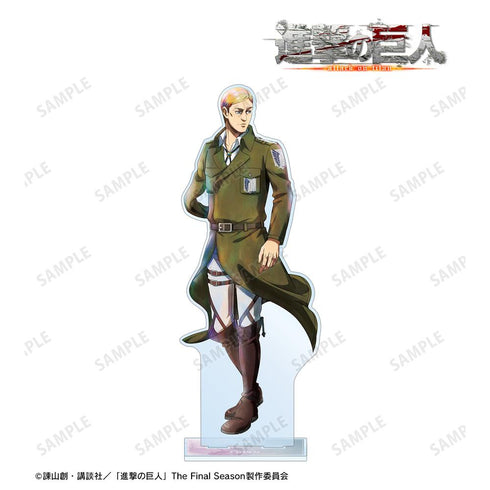 『進撃の巨人』描き下ろし エルヴィン 冬の歩み・着彩ver. 特大アクリルスタンド【202601再販】