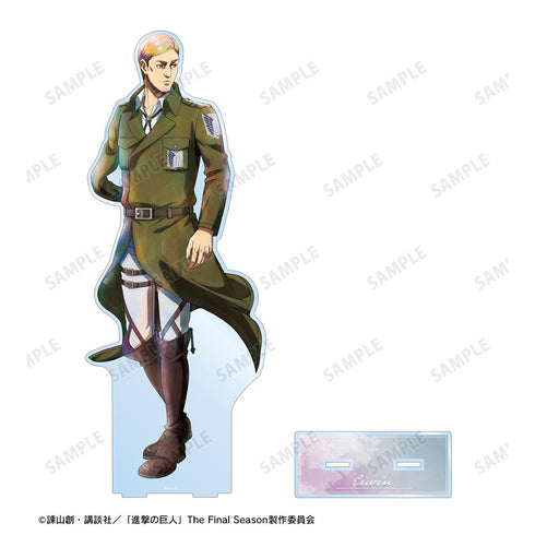 『進撃の巨人』描き下ろし エルヴィン 冬の歩み・着彩ver. 特大アクリルスタンド【202601再販】