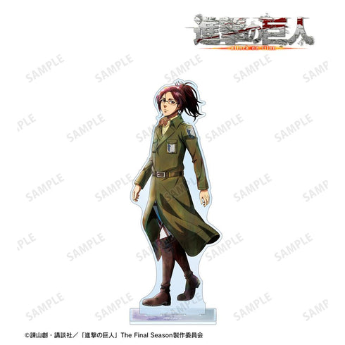 『進撃の巨人』描き下ろし ハンジ 冬の歩み・着彩ver. 特大アクリルスタンド【202601再販】