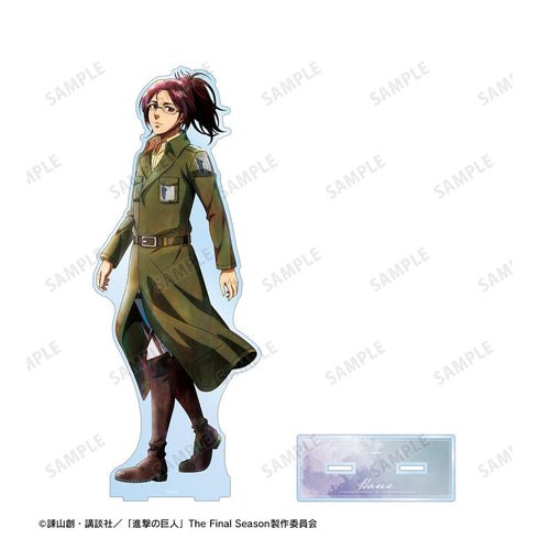 『進撃の巨人』描き下ろし ハンジ 冬の歩み・着彩ver. 特大アクリルスタンド【202601再販】