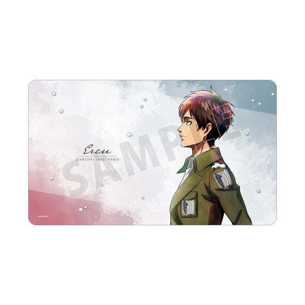 『進撃の巨人』描き下ろし エレン 冬の歩みver. マルチデスクマット【202601再販】