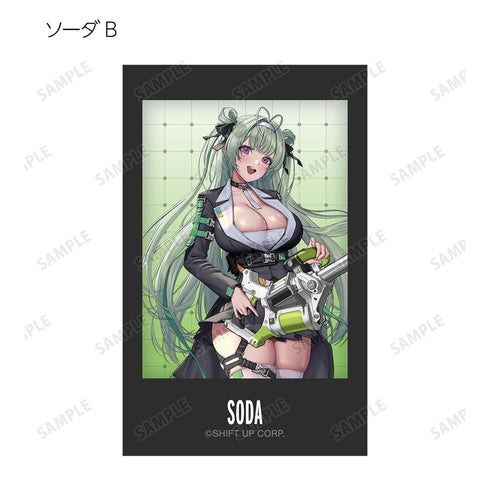 『勝利の女神:NIKKE』LOVECACAOさんイラスト タクティカルファッションver. トレーディングインスタントカメラ風イラストカード(単位/BOX)