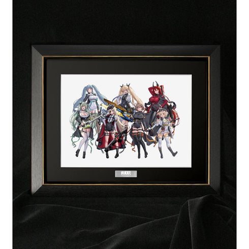 『勝利の女神:NIKKE』LOVECACAOさんイラスト 集合 タクティカルファッションver. キャラファイングラフ