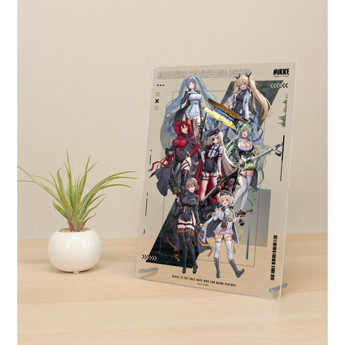 『勝利の女神:NIKKE』LOVECACAOさんイラスト 集合 タクティカルファッションver. A4アクリルパネル【202511再販】