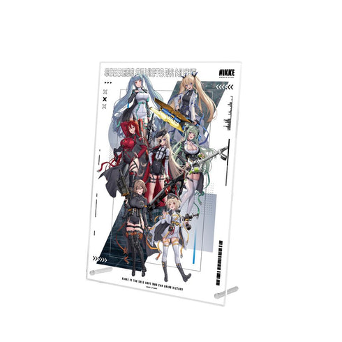 『勝利の女神:NIKKE』LOVECACAOさんイラスト 集合 タクティカルファッションver. A4アクリルパネル