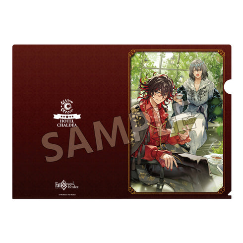 『Fate/Grand Order』ホテルコラボ第三弾 クリアファイル オベロン&ダンテ・アリギエーリ