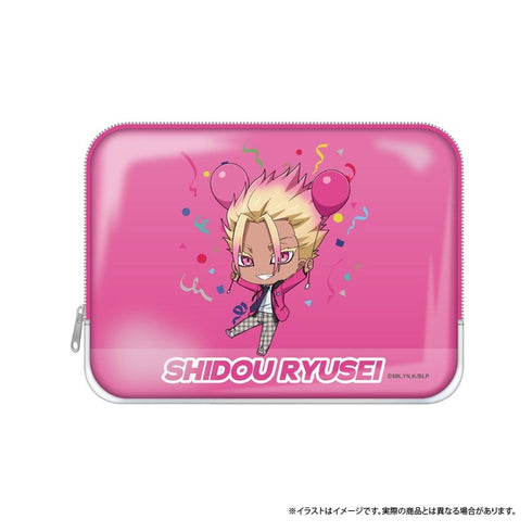 『ブルーロック』PVCスクエアポーチ 士道 龍聖(ミニキャラ)(風船)