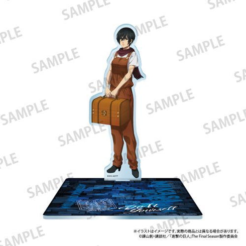 『進撃の巨人』キャラ付きアクリルコースター ミカサ・アッカーマン(DIY)