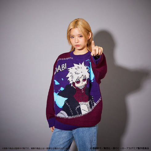 『僕のヒーローアカデミア』アグリーセーター(ユニセックス) 荼毘