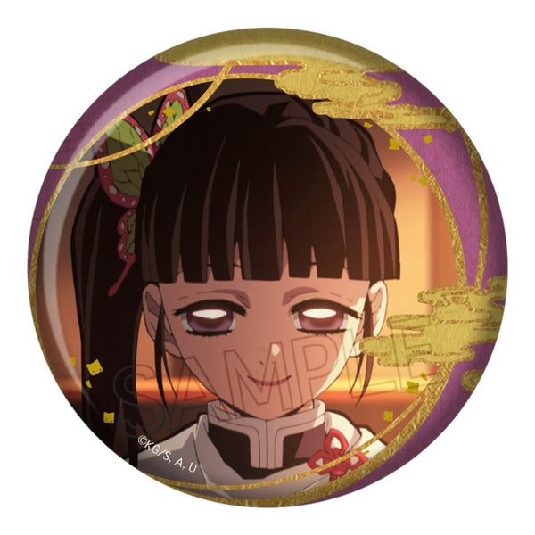 『鬼滅の刃』箔押し缶バッジ Vol.2 栗花落カナヲ【202602再販】