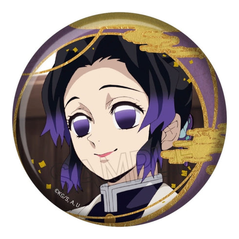 『鬼滅の刃』箔押し缶バッジ Vol.2 胡蝶しのぶ【202602再販】