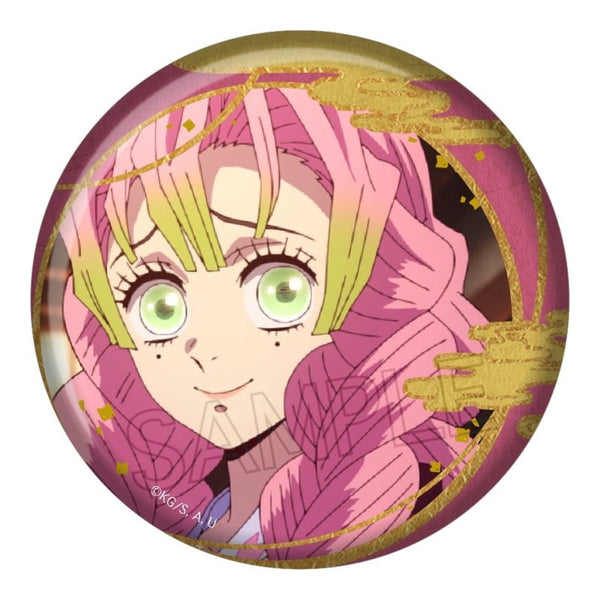 『鬼滅の刃』箔押し缶バッジ Vol.2 甘露寺蜜璃【202602再販】