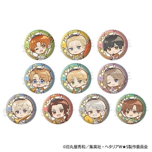『ヘタリアWorld★Stars』缶バッジ -マーチング- BOX(10個入)