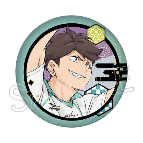 『排球少年!!』剪紙系列vol.6 和紙風罐裝徽章 BOX(6入)