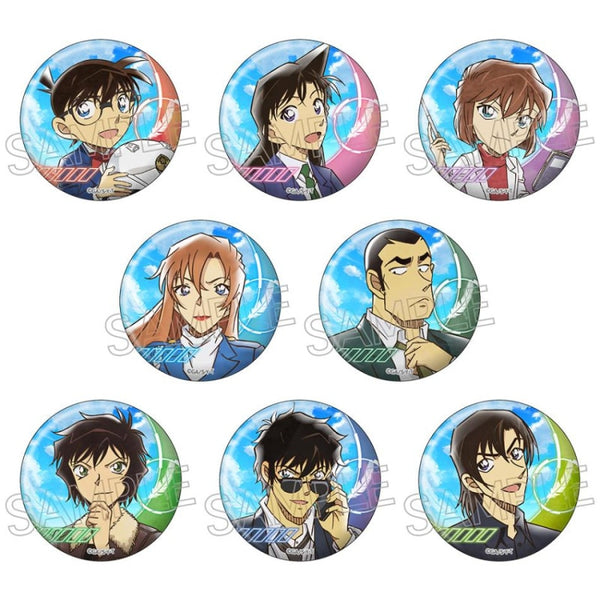 『名探偵コナン』ヴィンテージシリーズVol.9 缶バッジ BOX(8個入)