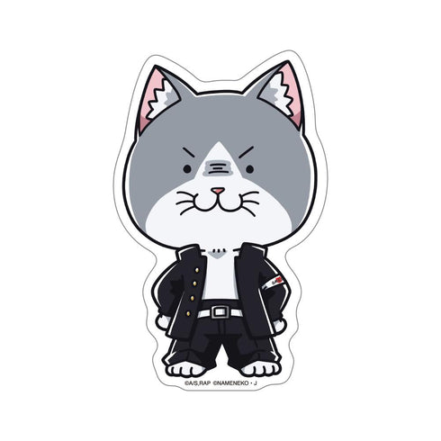 『ラーメン赤猫×なめ猫コラボ』ステッカー 佐々木